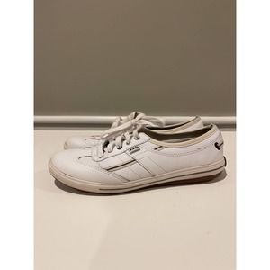 Keds Ortholite White Leather Shoes Sneakers WH53121 - Women's Size 7